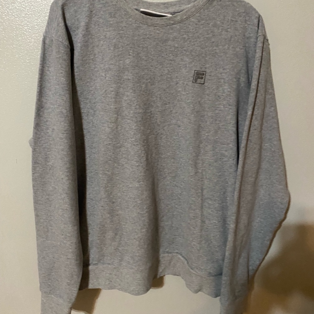 Gray Crewneck Sweatshirt